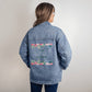 Mom Grandma Personalized Denim Jacket
