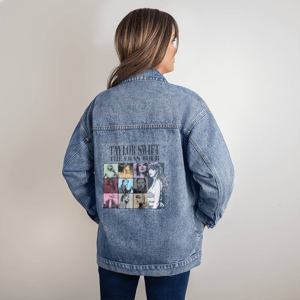 Taylor Swift The Eras Tour Oversized Demin Jacket