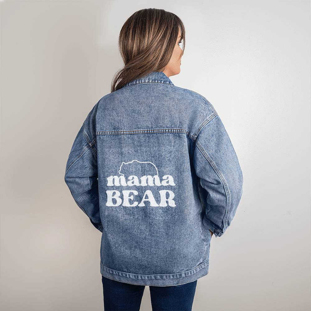 Mama Bear Denim Jacket
