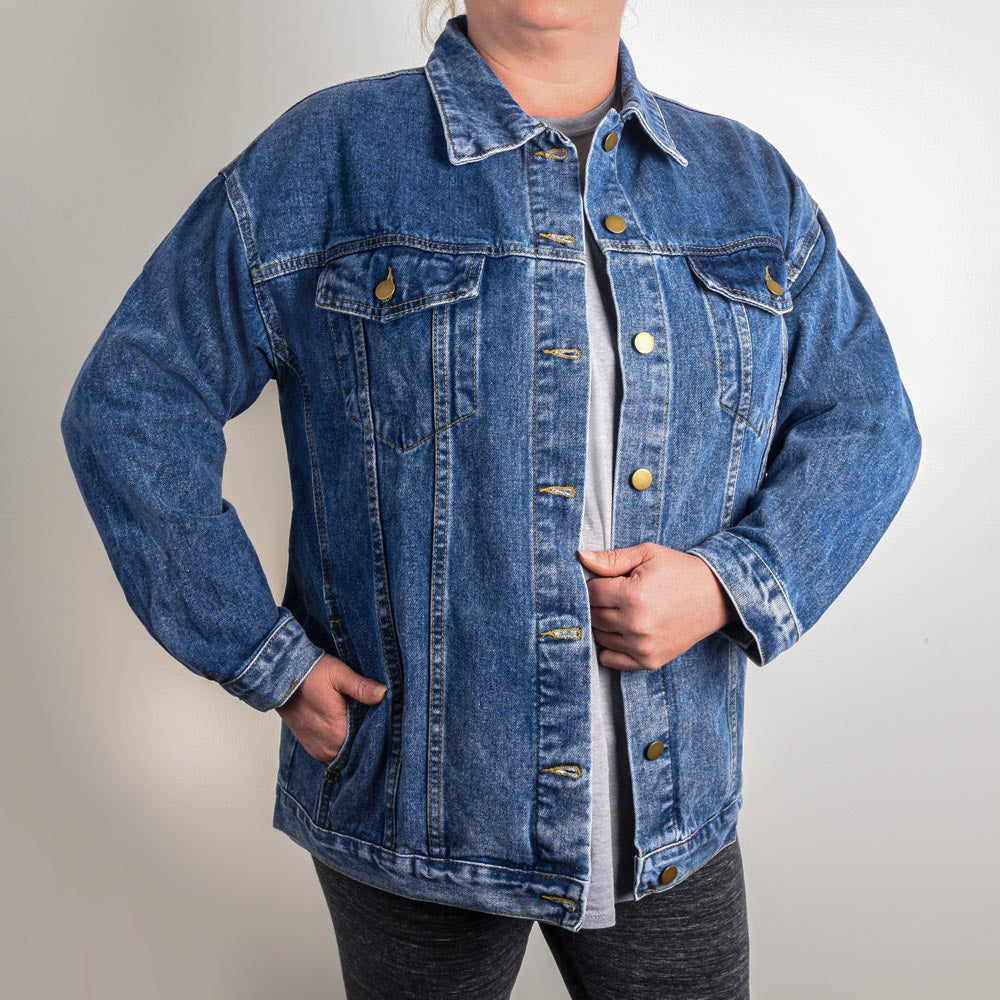 Mama Bear Denim Jacket