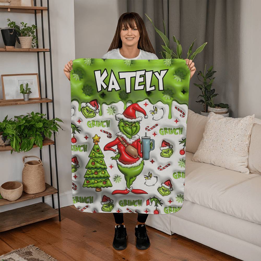 Grinch Blanket 12012025