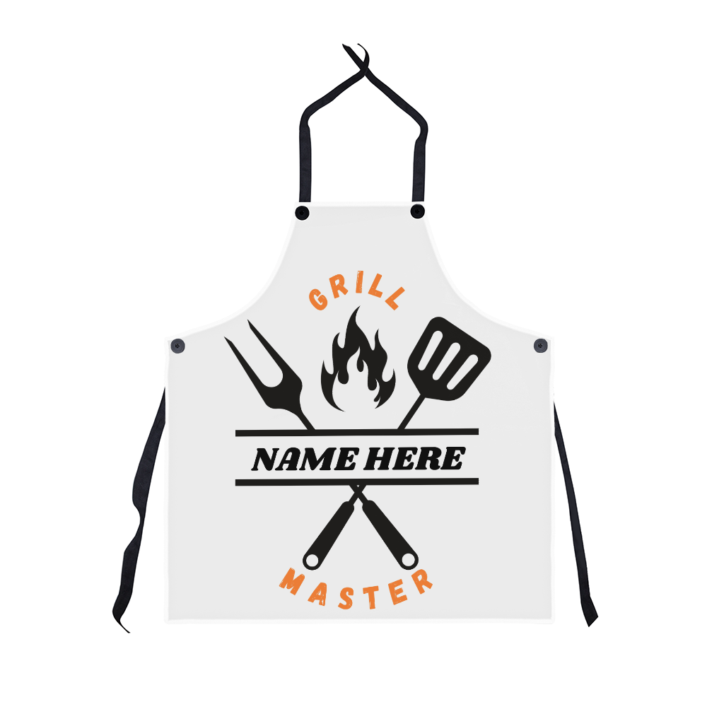 Custom Name Grilling Apron