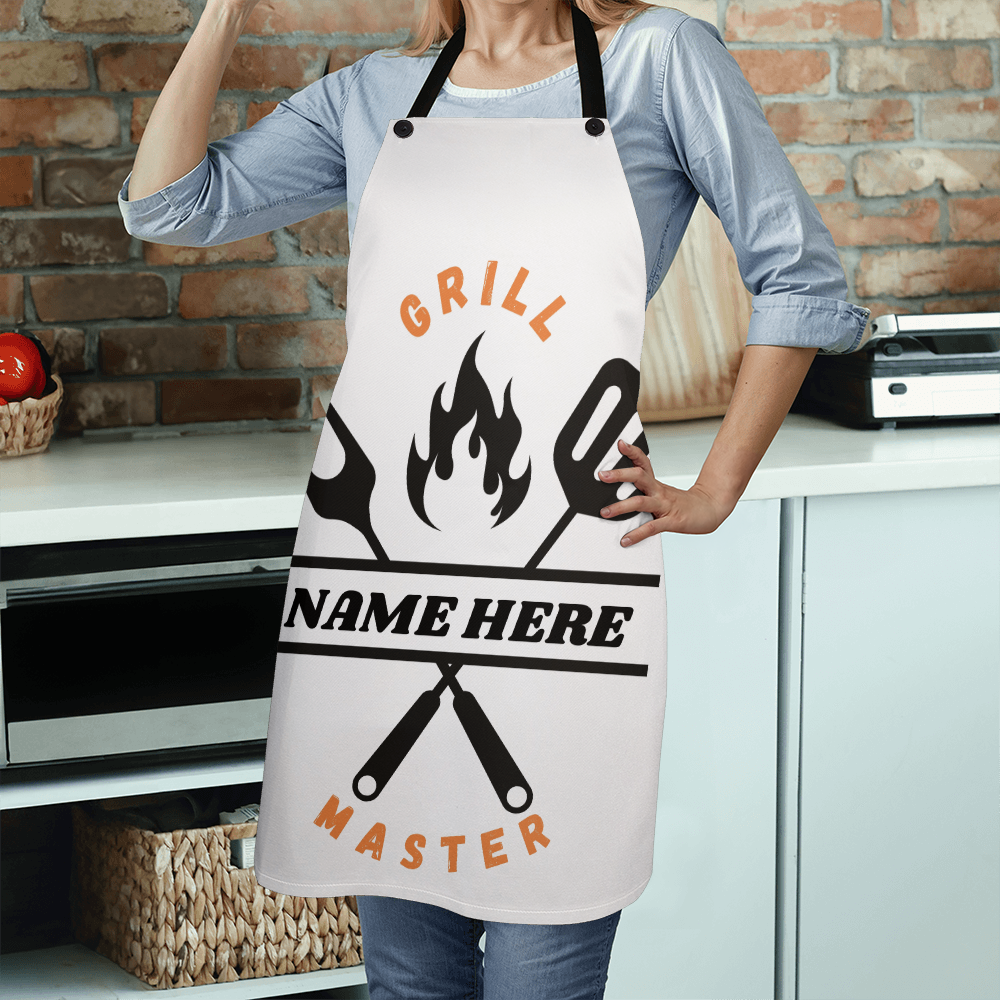 Custom Name Grilling Apron