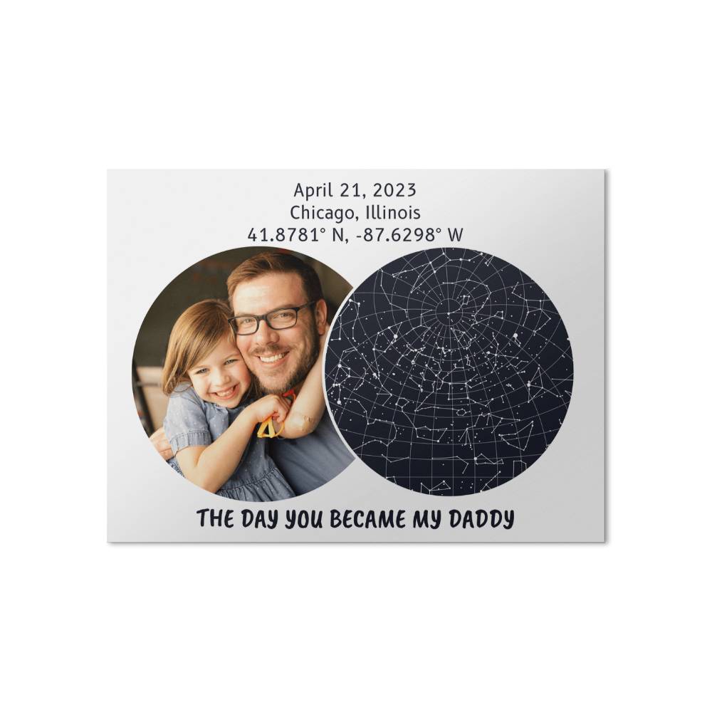 Father's Day Night Sky Poster