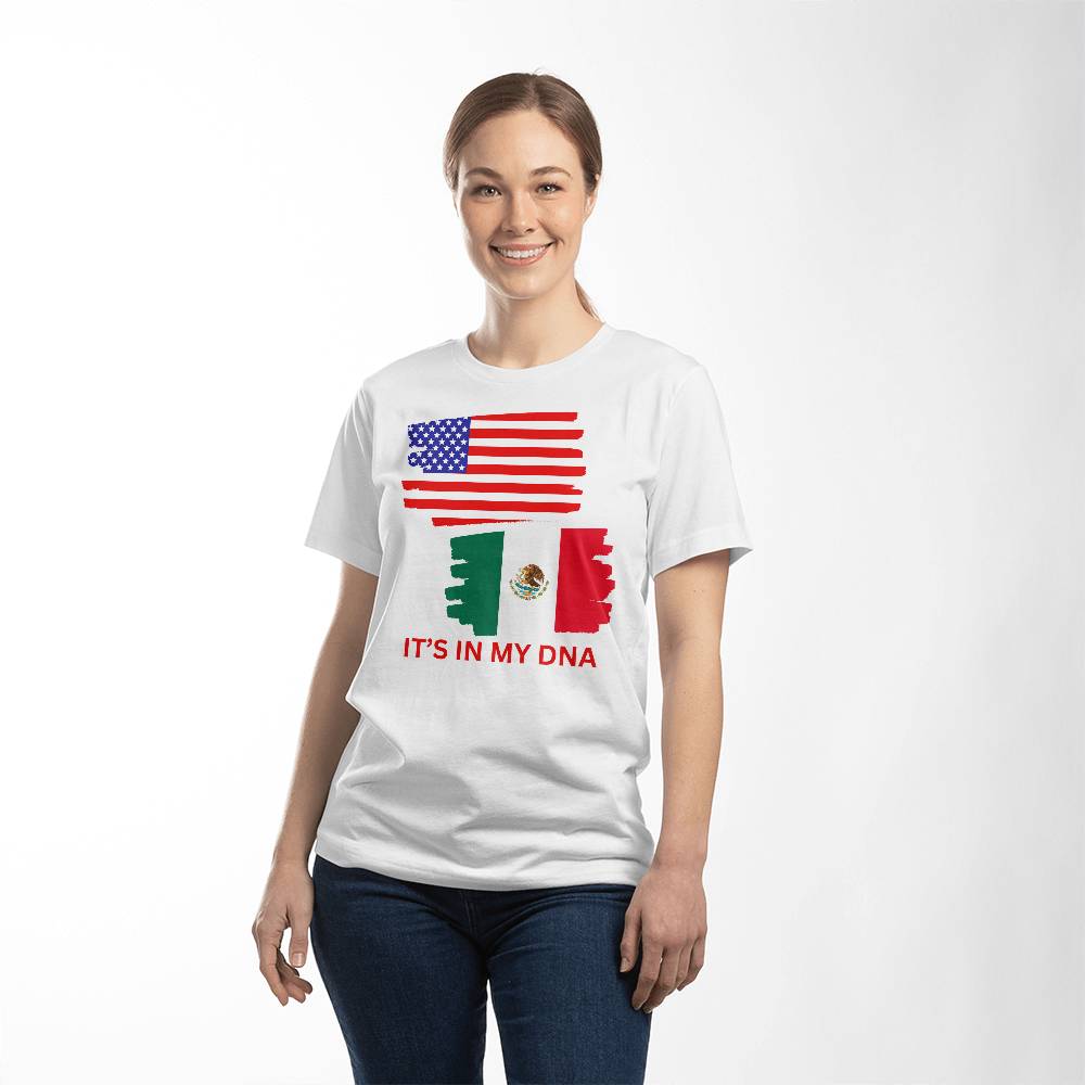 2 Flag T-Shirt - It's In My DNA