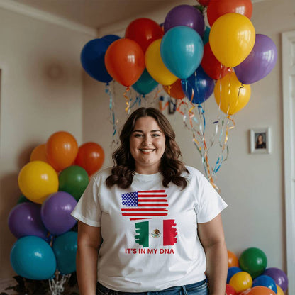 2 Flag T-Shirt - It's In My DNA