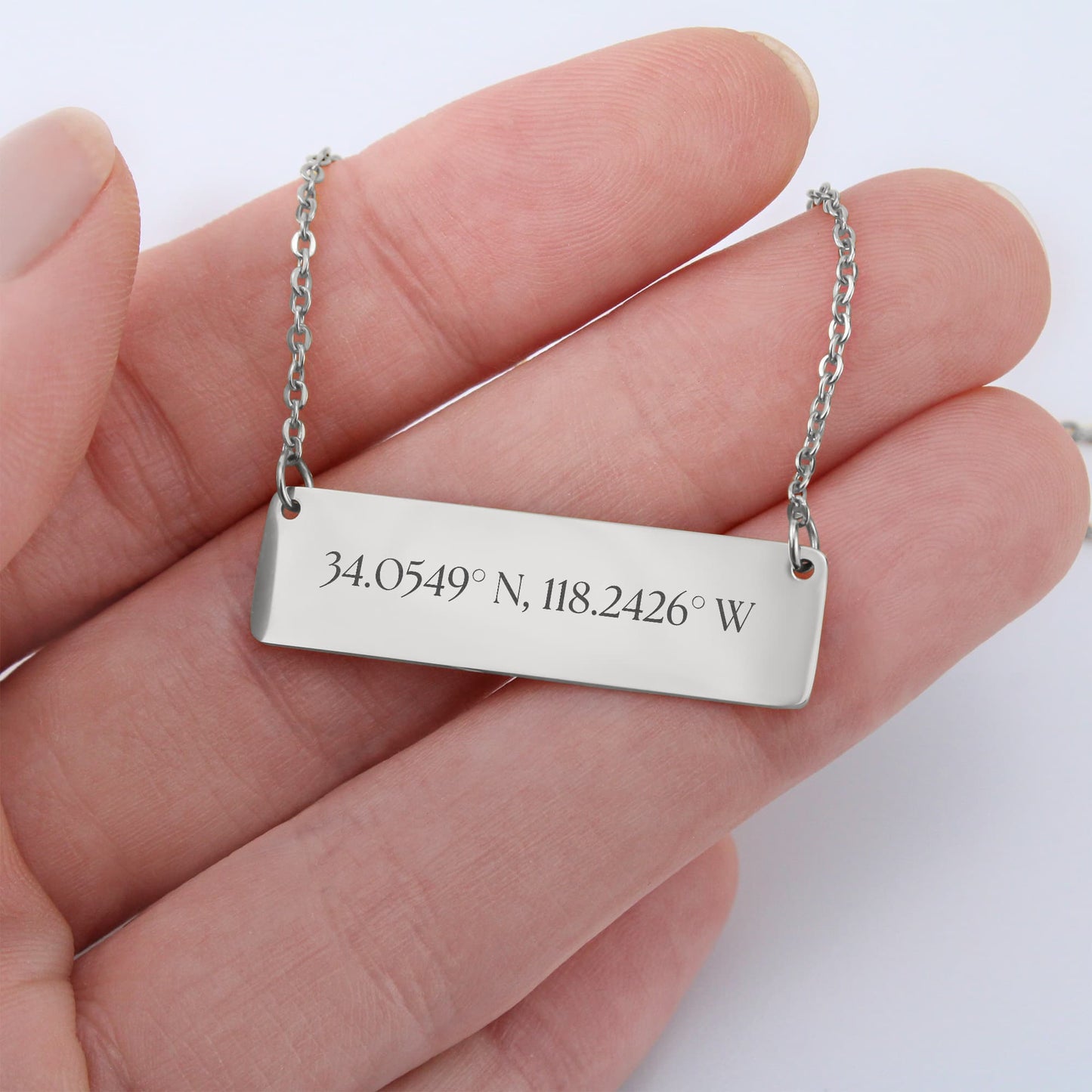 Horizontal Bar Necklace Coordinates
