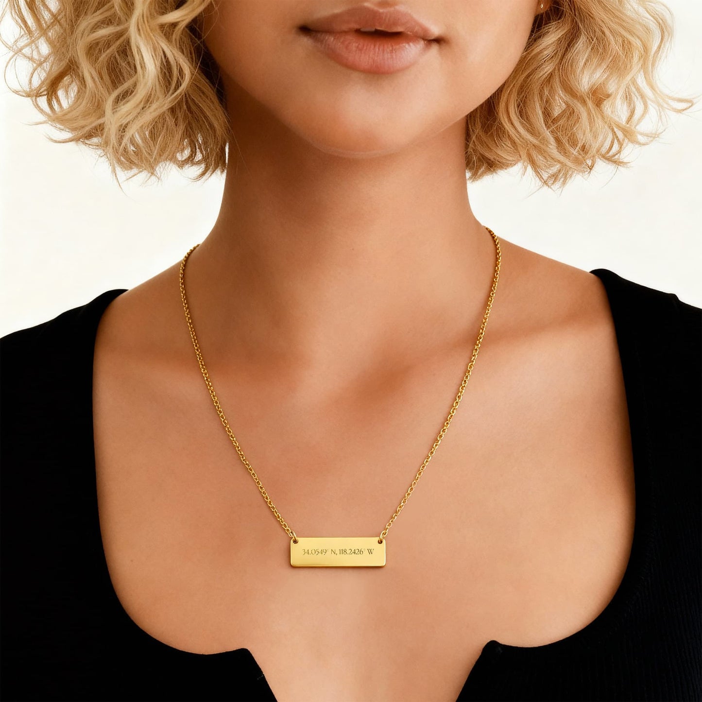 Horizontal Bar Necklace Coordinates