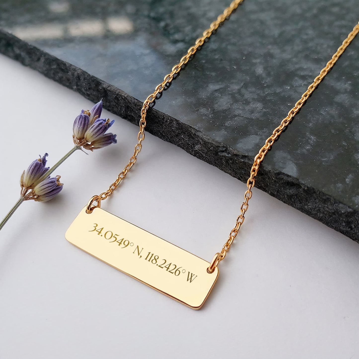 Horizontal Bar Necklace Coordinates
