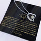 To My Wife Necklace, Gift from Husband, Romantic Gift for Her, Wife Appreciation, Gift For Wife, Anniversary Birthday Holiday Christmas Gift