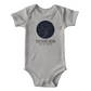 Celestial Night Sky Custom Date Baby Onesie
