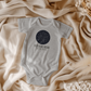 Celestial Night Sky Custom Date Baby Onesie