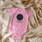 Celestial Night Sky Custom Date Baby Onesie