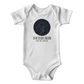 Celestial Night Sky Custom Date Baby Onesie