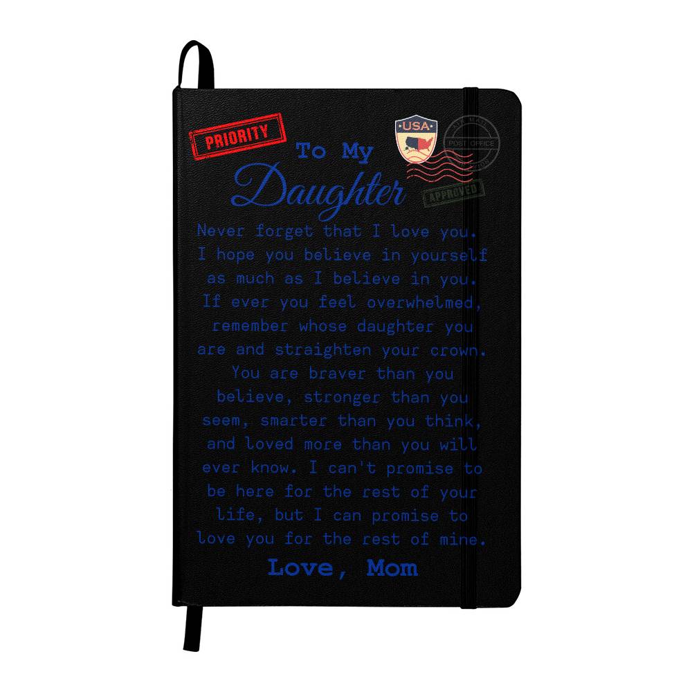 To My Daughter Travel Journal From Mom