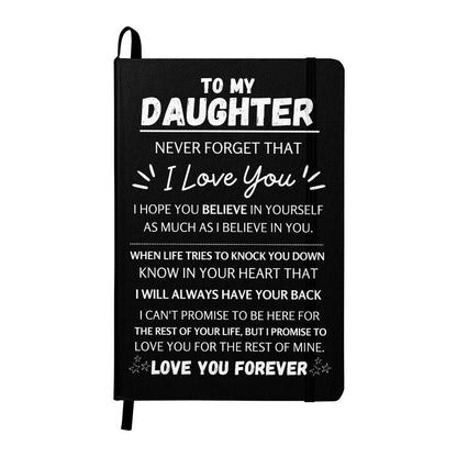 To My Daughter Multi-Color Journal