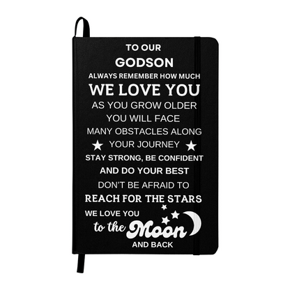 To the Moon and Back Journal (Light Font)