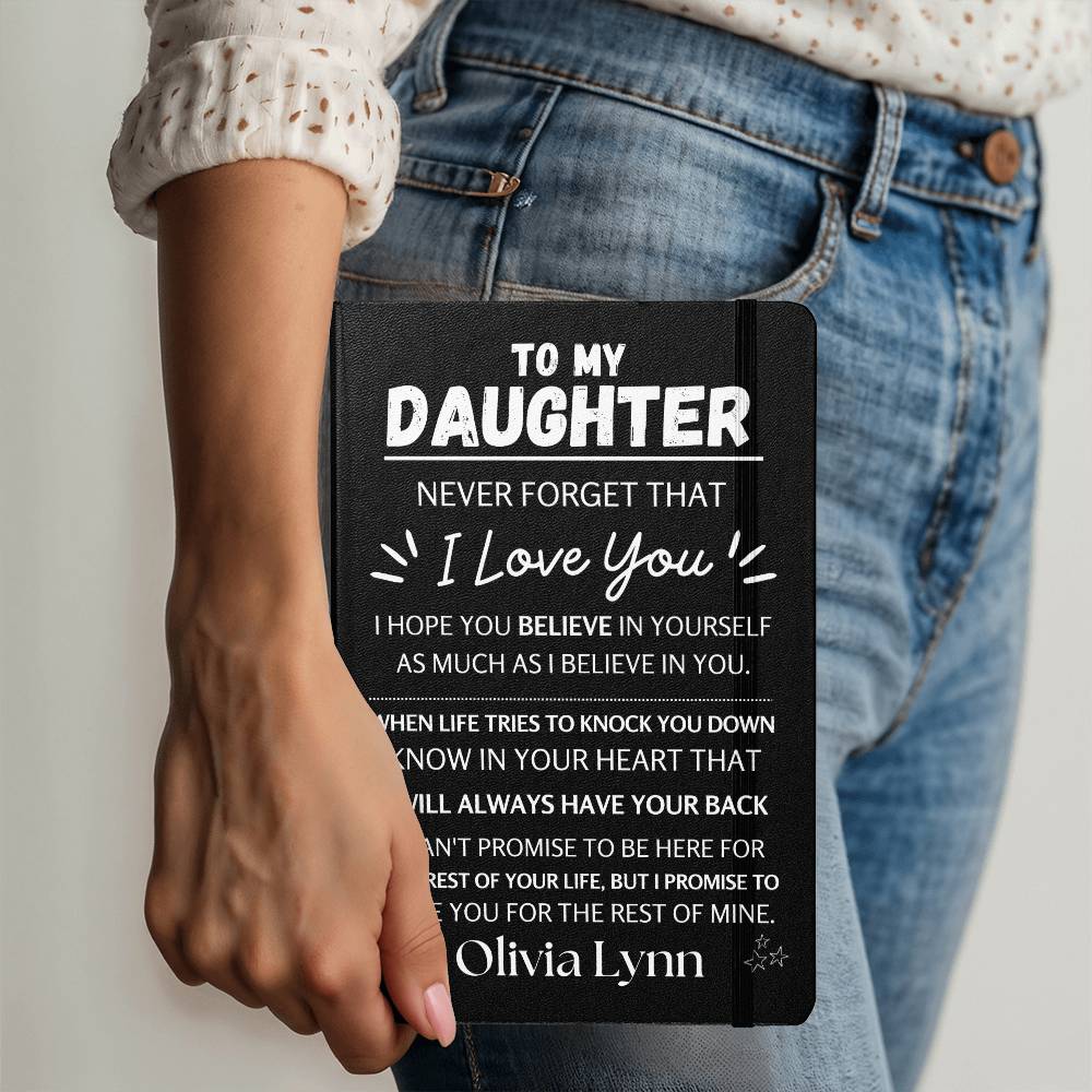 To My Daughter Personalized Journal