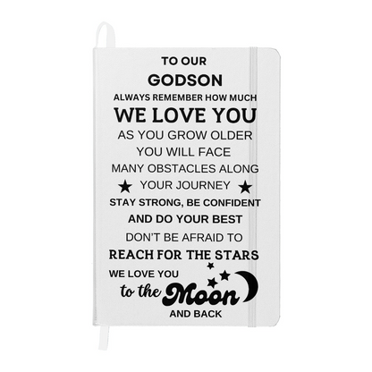 To the Moon and Back Journal (Dark Font)