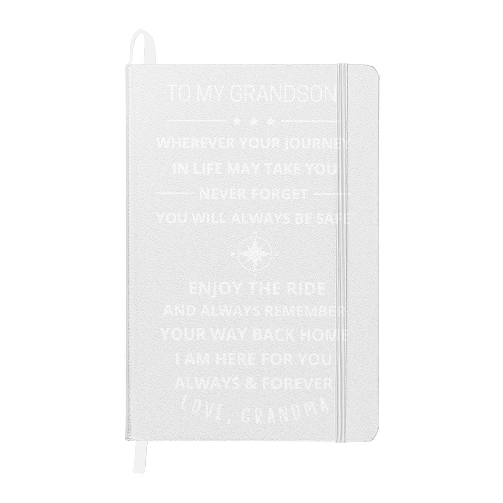 To My Grandson Journey Journal (Light Font)