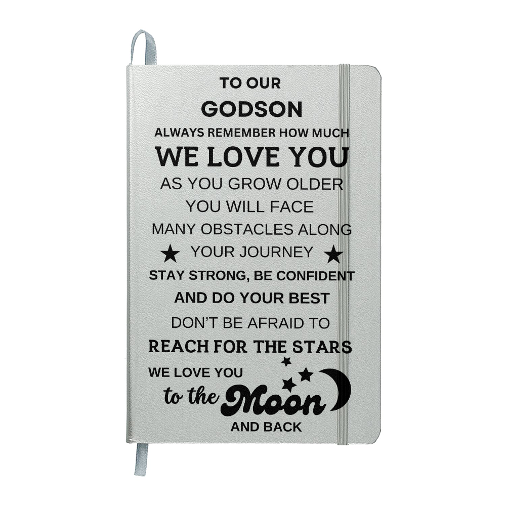 To the Moon and Back Journal (Dark Font)