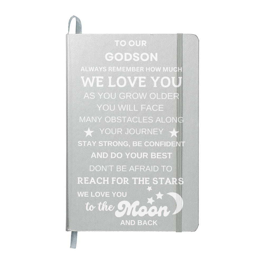 To the Moon and Back Journal (Light Font)