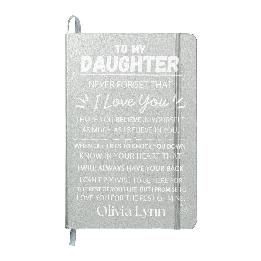 To My Daughter Personalized Journal