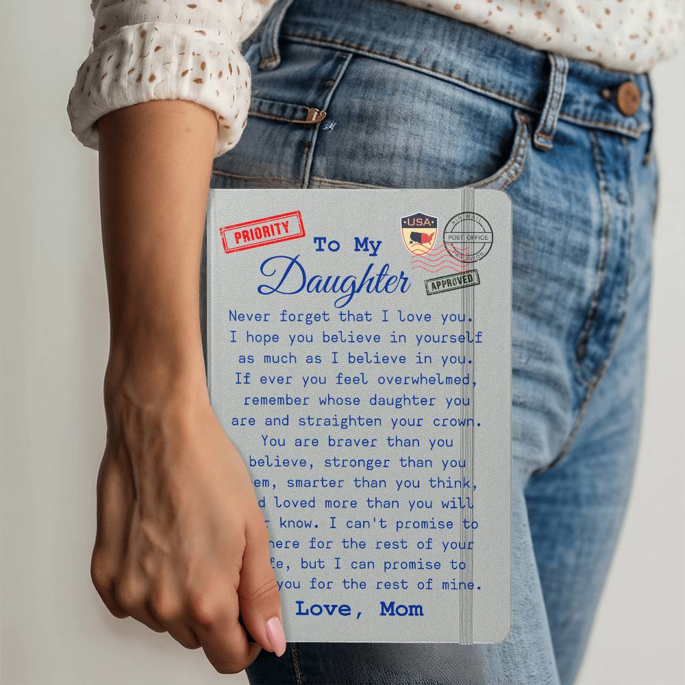 To My Daughter Travel Journal From Mom