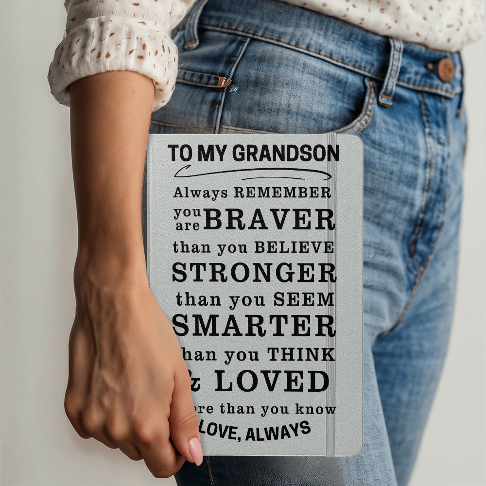 Braver, Stronger, Smarter Journal (Dark Font)