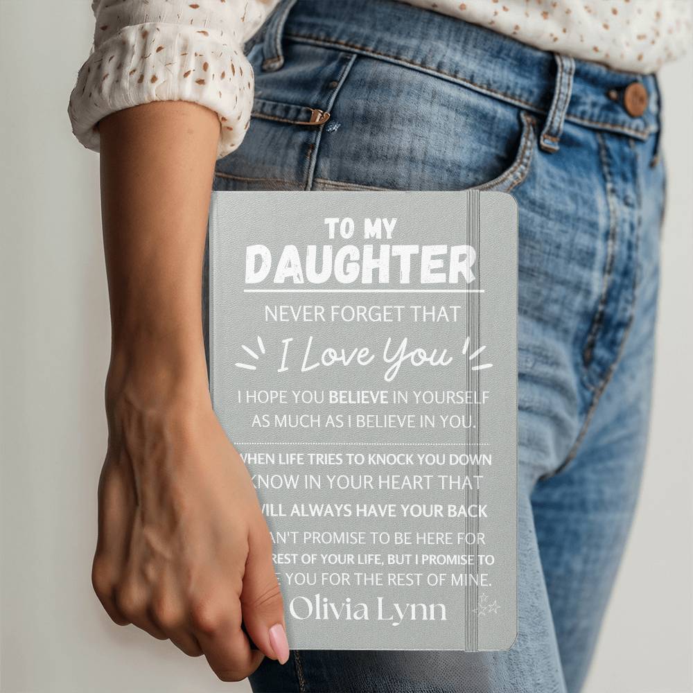 To My Daughter Personalized Journal