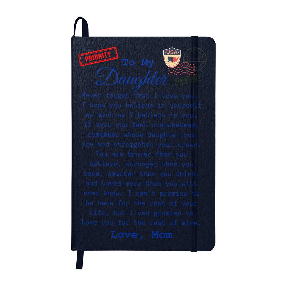 To My Daughter Travel Journal From Mom