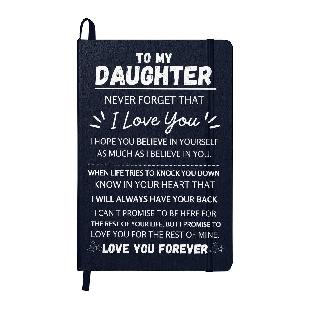To My Daughter Multi-Color Journal