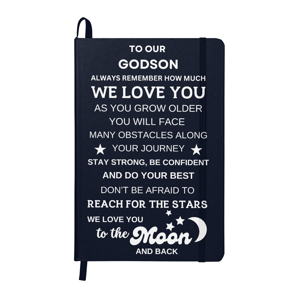 To the Moon and Back Journal (Light Font)