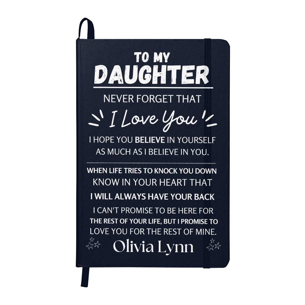 To My Daughter Personalized Journal
