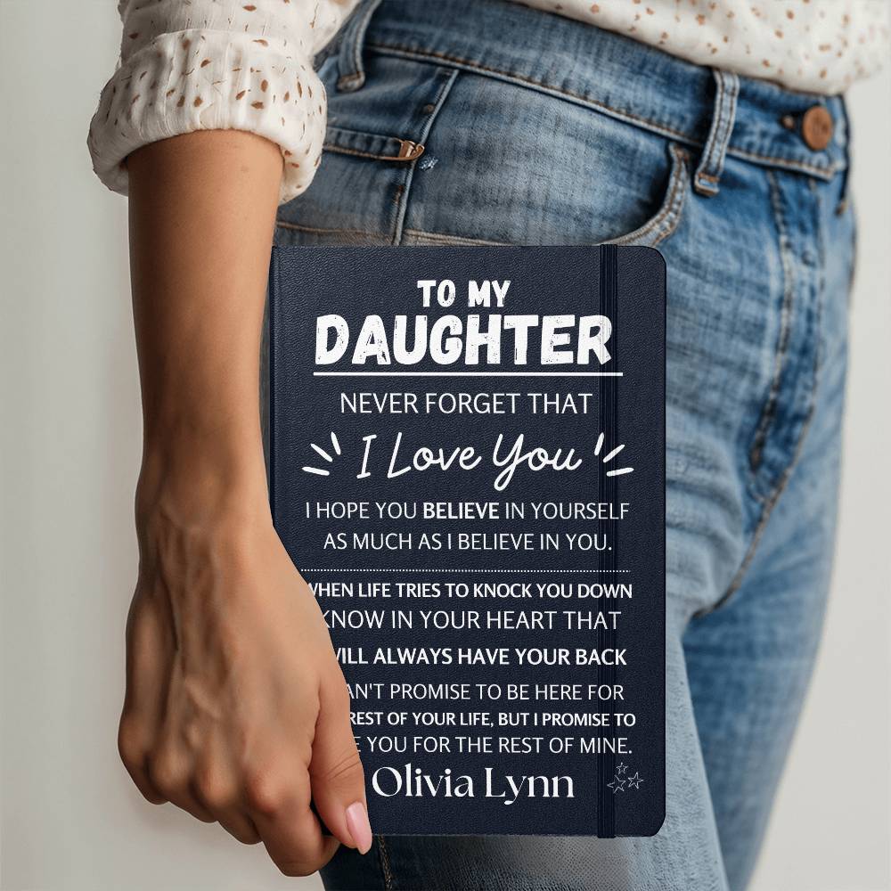 To My Daughter Personalized Journal