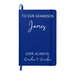 To Our Grandson Color Journal Custom
