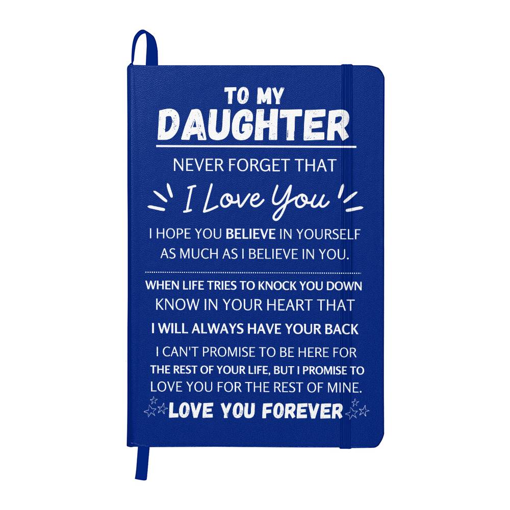 To My Daughter Multi-Color Journal