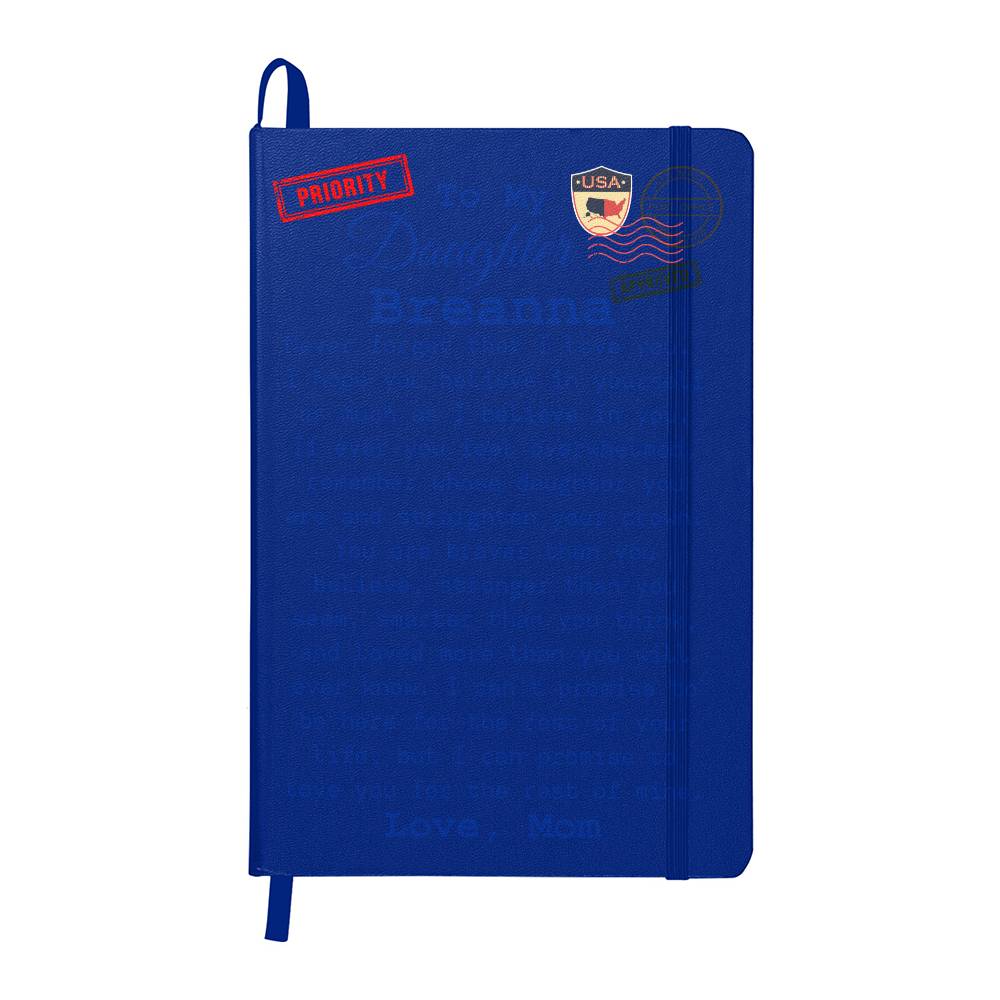 To My Daughter, Personalized Post Card Journal From Mom