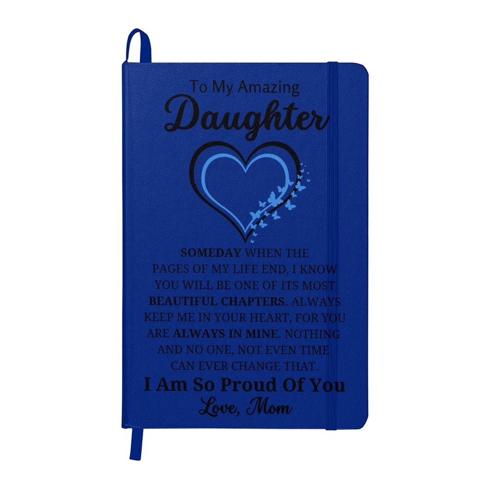 To My Daughter Journal Multi-Color