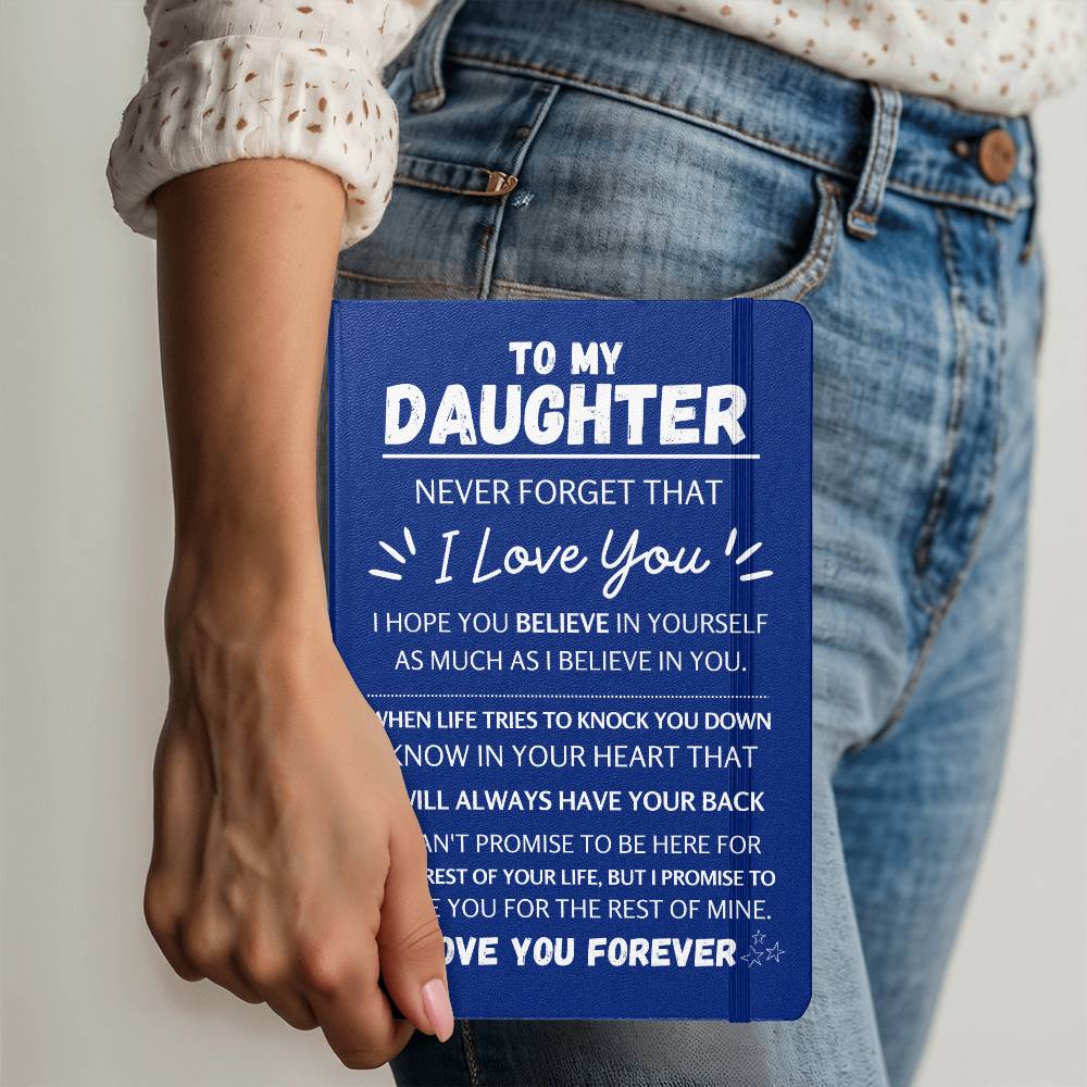 To My Daughter Multi-Color Journal