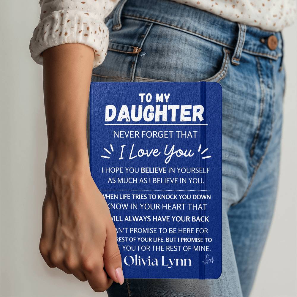 To My Daughter Personalized Journal