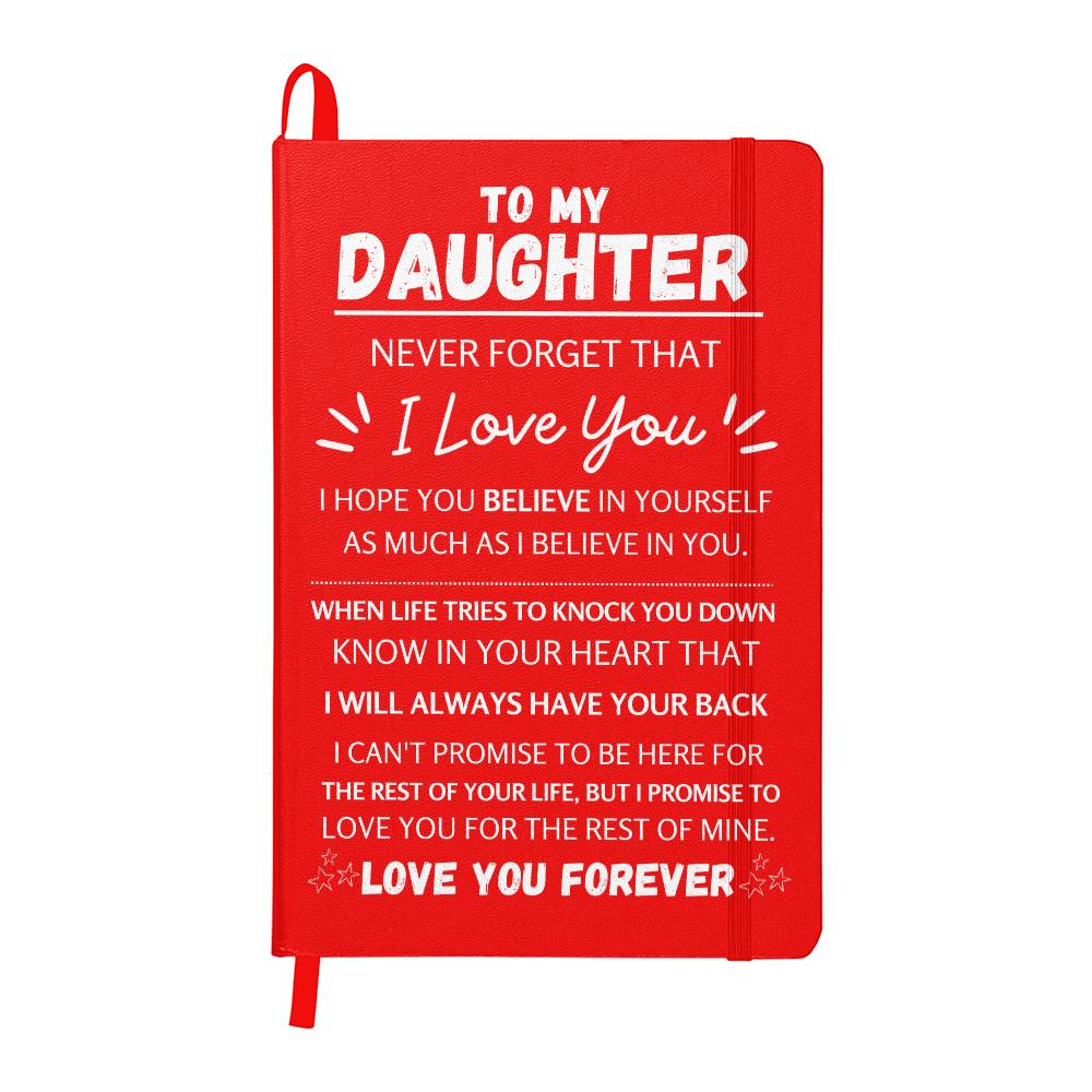 To My Daughter Multi-Color Journal
