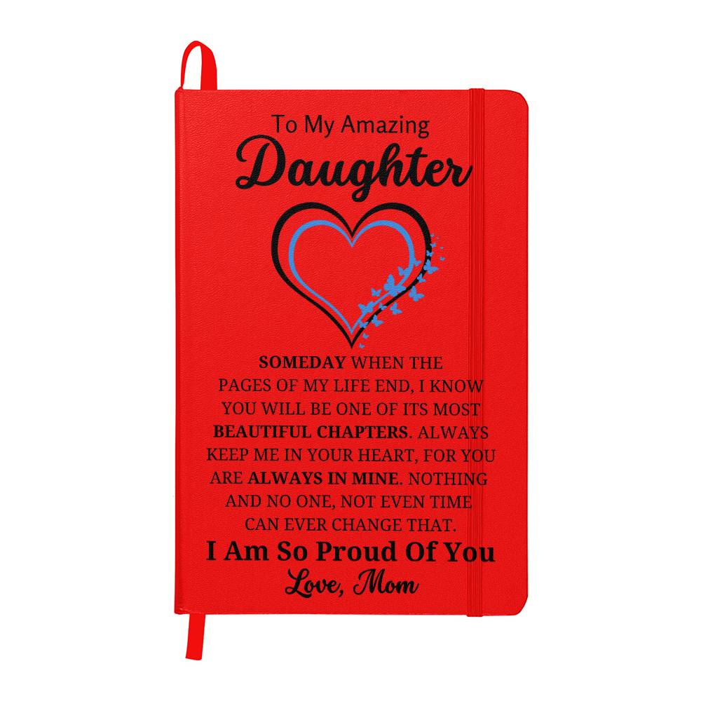 To My Daughter Journal Multi-Color