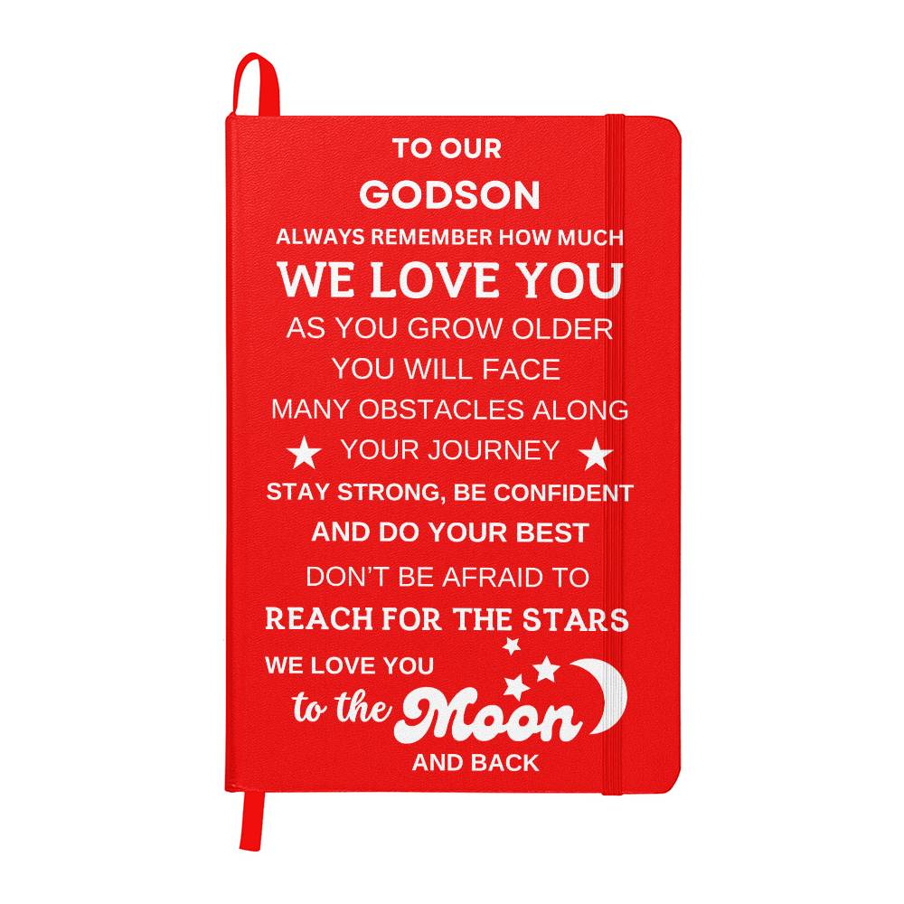 To the Moon and Back Journal (Light Font)