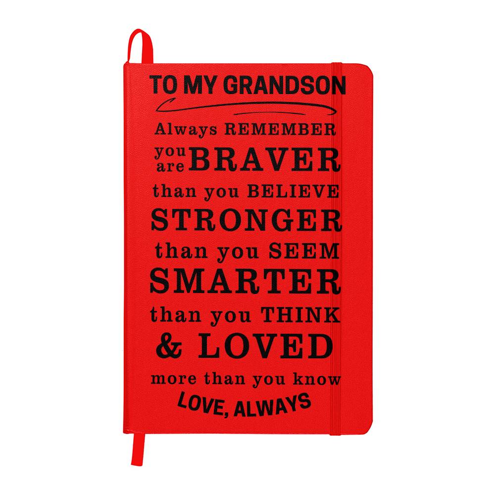 Braver, Stronger, Smarter Journal (Dark Font)