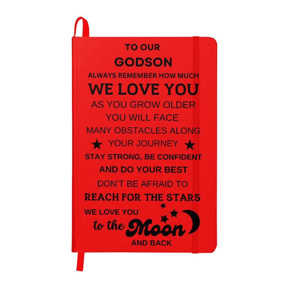 To the Moon and Back Journal (Dark Font)