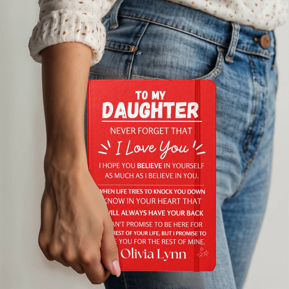 To My Daughter Personalized Journal