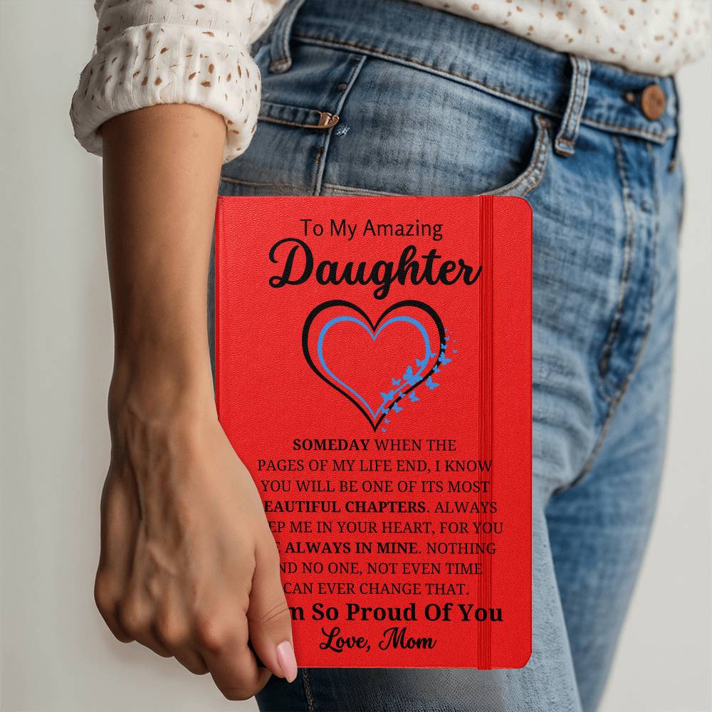 To My Daughter Journal Multi-Color