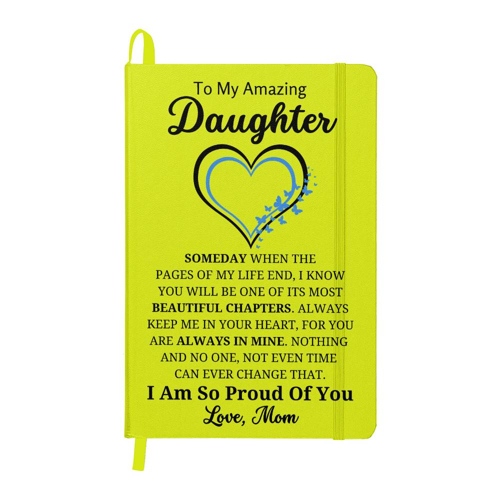 To My Daughter Journal Multi-Color