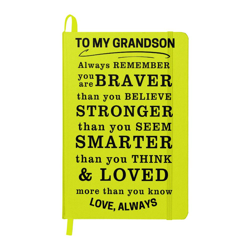 Braver, Stronger, Smarter Journal (Dark Font)
